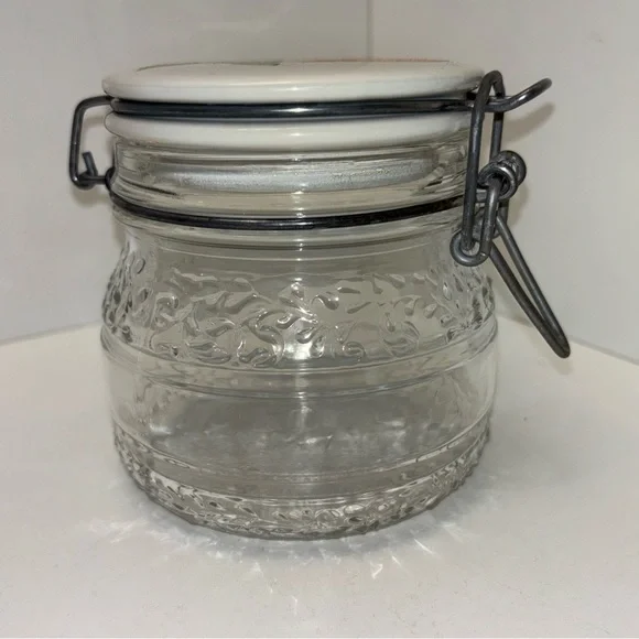 Cove vintage 1/2 L flip top bale wire jar with ceramic lid - Picture 2 of 8